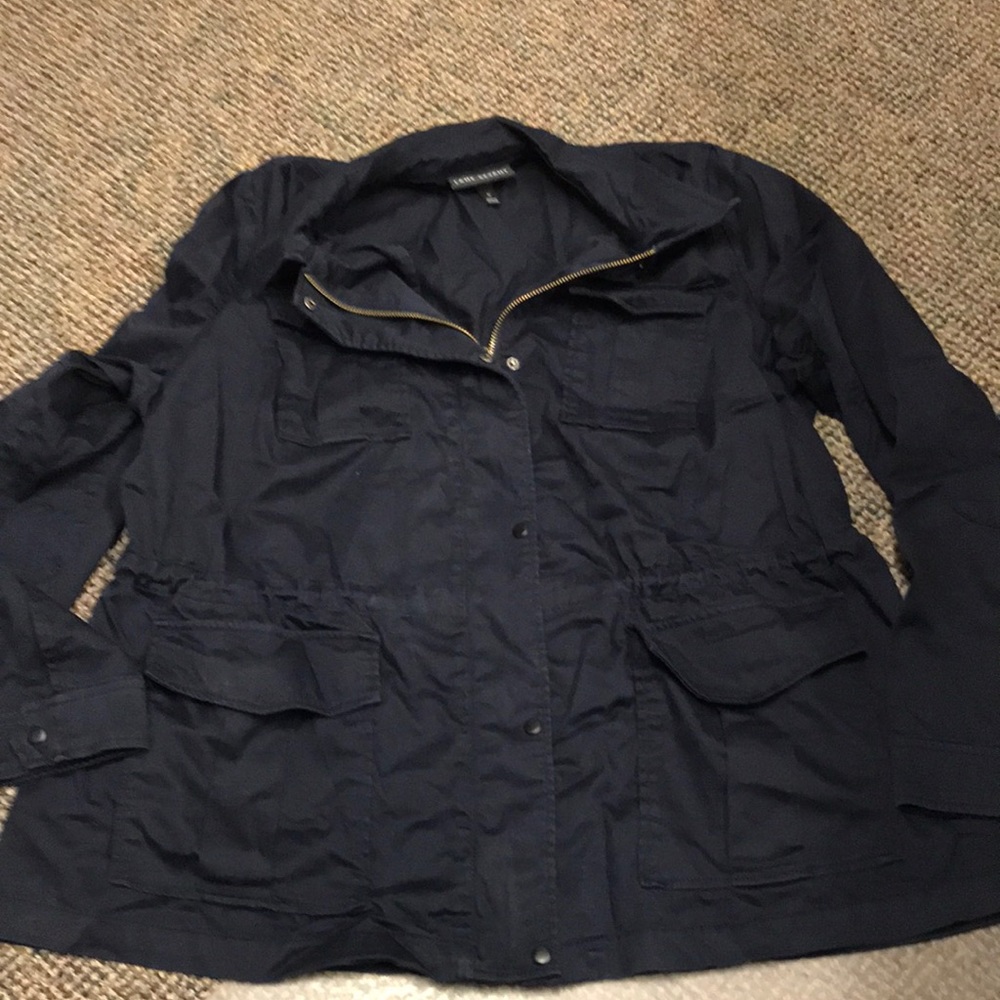 Lane Bryant Navy Utility Jacket 16W